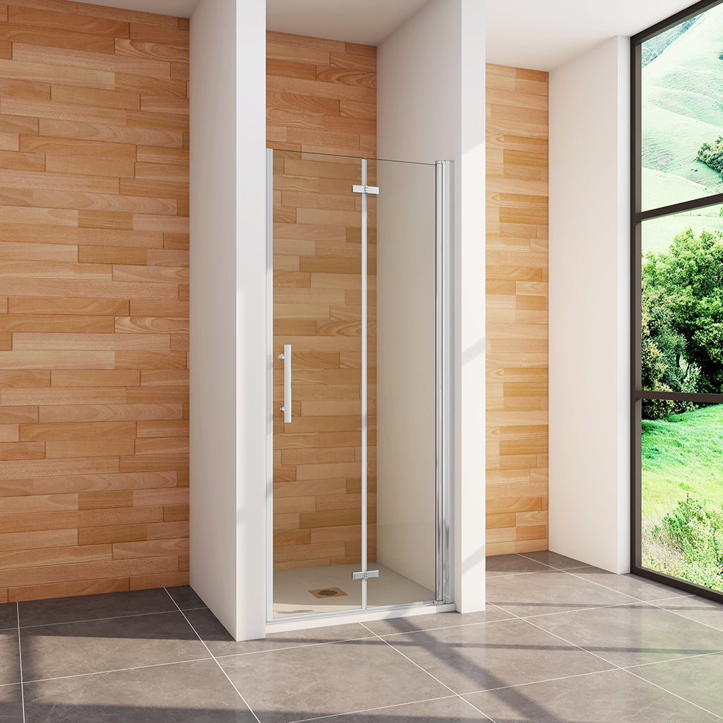 Nischentür MORA 100 X 195 Cm – Schiebetür Aus 8 Mm ESG-Sicherheitsglas Mit Easy-Clean-Beschichtung