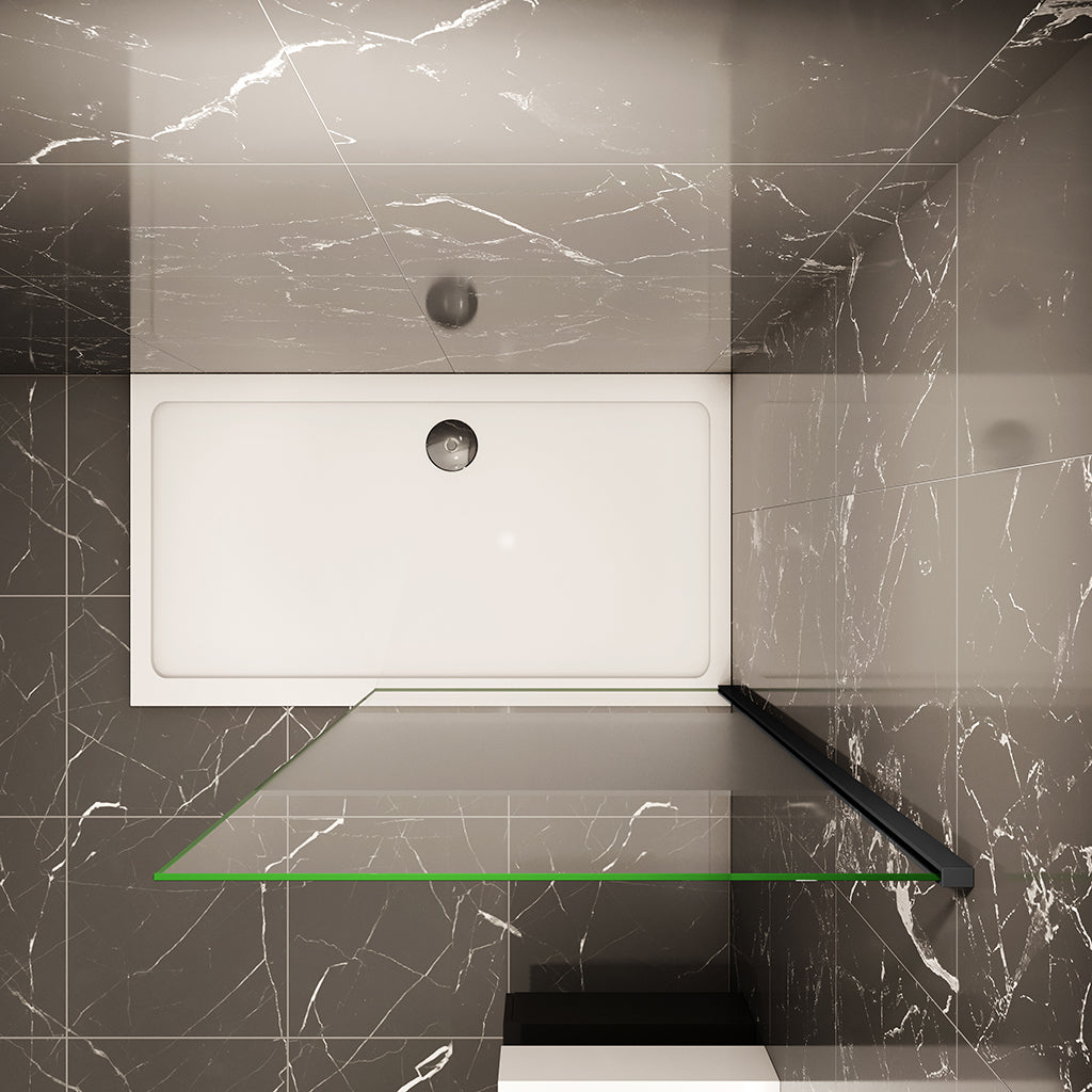 110 H.200 cm Walk in Duschwänd badezimmer ideen