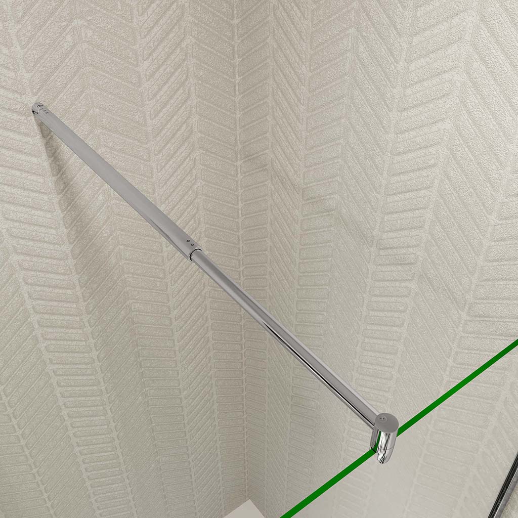185 Höhe Glasdusche Falttür mit Seitenwand 100x76 cm für badezimmer