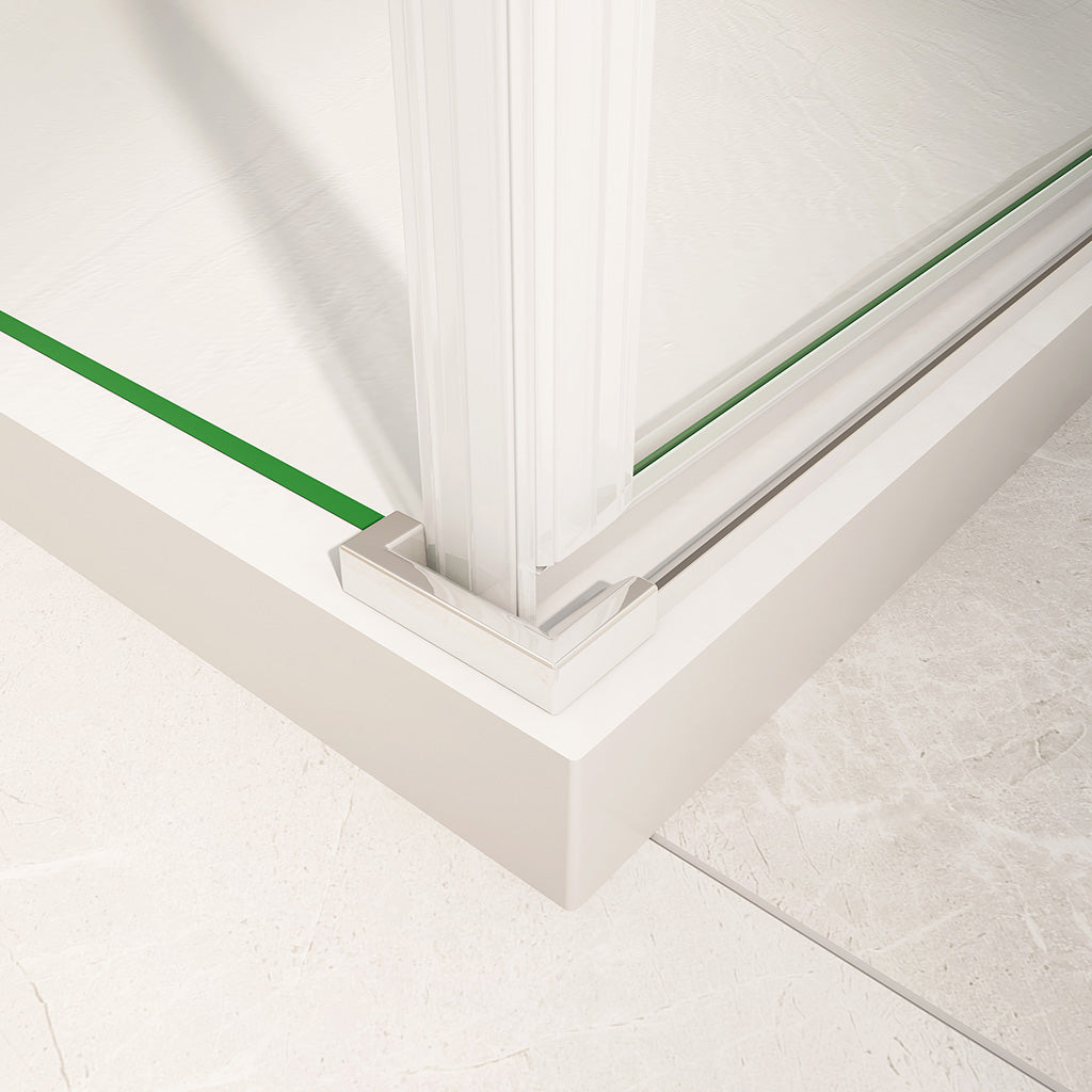 195 Höhe Drehtür 90 mit Seitenwand 90 cm duschrückwände für badezimmer