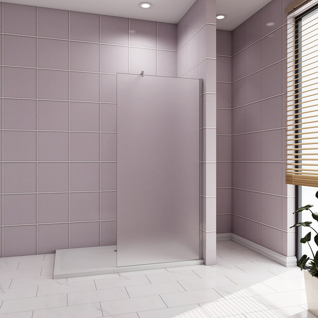 70 H.200 cm Glasdusche 10cm Walk in Duschwänd mit Stabilisationsstange 70-120cm für badezimmer