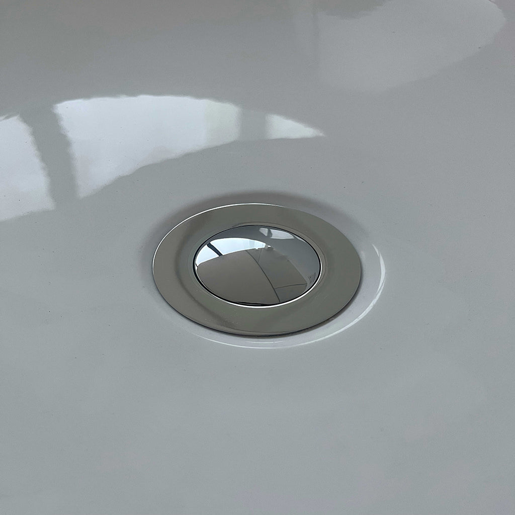 Badewanne Oval Freistehende Badewanne, weiß, Acrylbadewanne 150x70cm