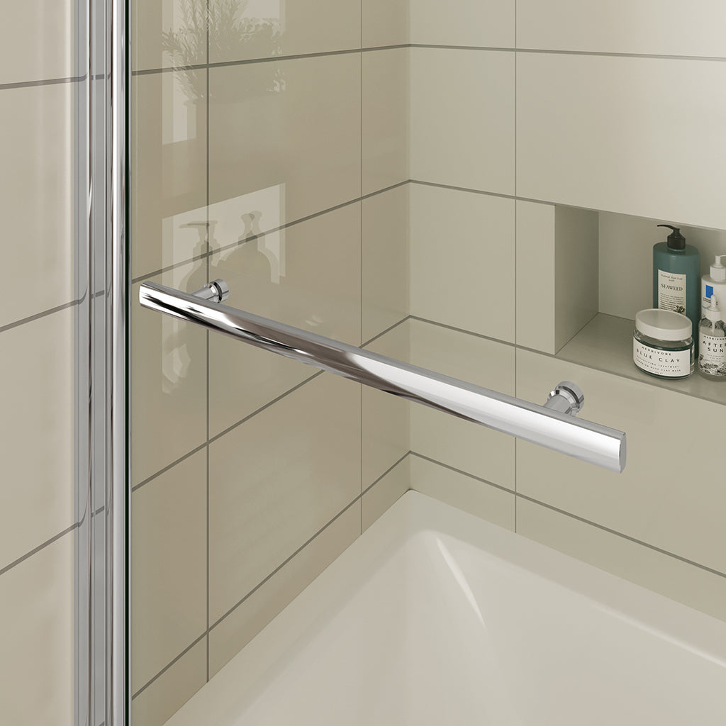 Badewannenaufsätz badewannen duschwand 100 H150 cm für badezimmer