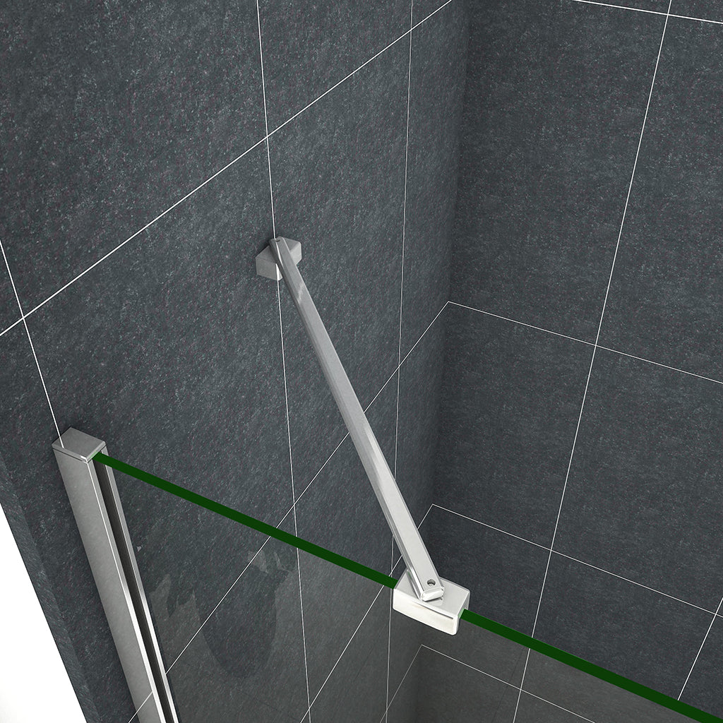 Duschkabine Walk in Duschwänd 800 mit Stabilisationsstange 450 mm badezimmer ideen