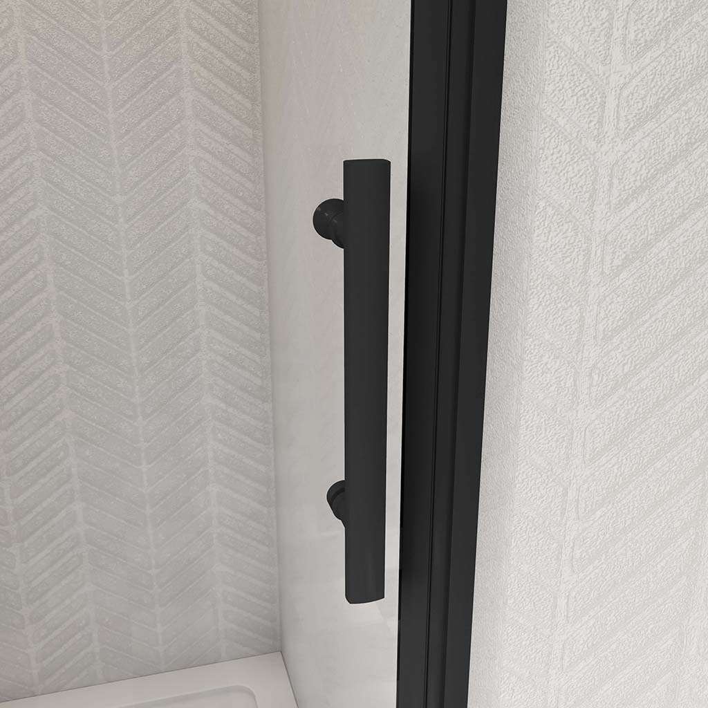 Falttür Nischentür 76 H195 Duschwanne 140x76 cm badezimmer ideen