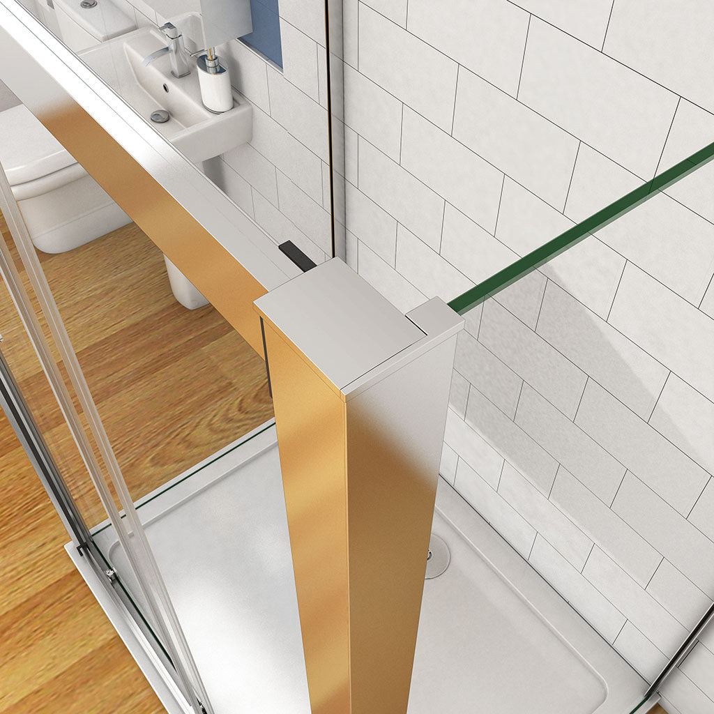 Schiebetür U Form 1100x760xH.1900 mm badezimmer ideen