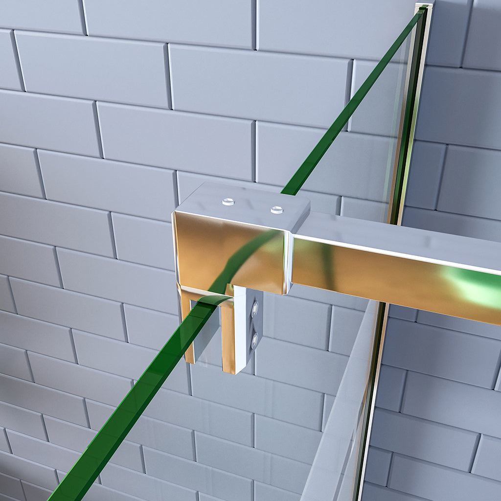 Walk in Duschwänd 60 mit Stabilisationsstange 140 cm für badezimmer