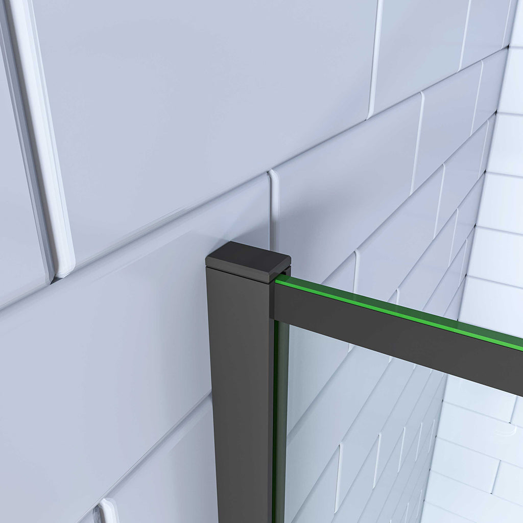 Walk in Glaswand dusche mit Stabilisationsstange 700-1200mm 1400Walk in Glaswand dusche mit Stabilisationsstange 700-1200mm für badezimmer