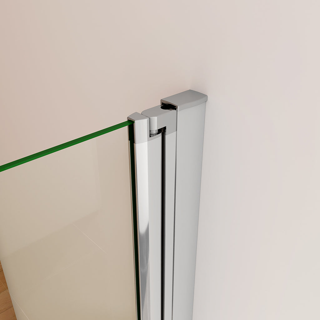 badewannen faltwand 120 H140 cm für badezimmer