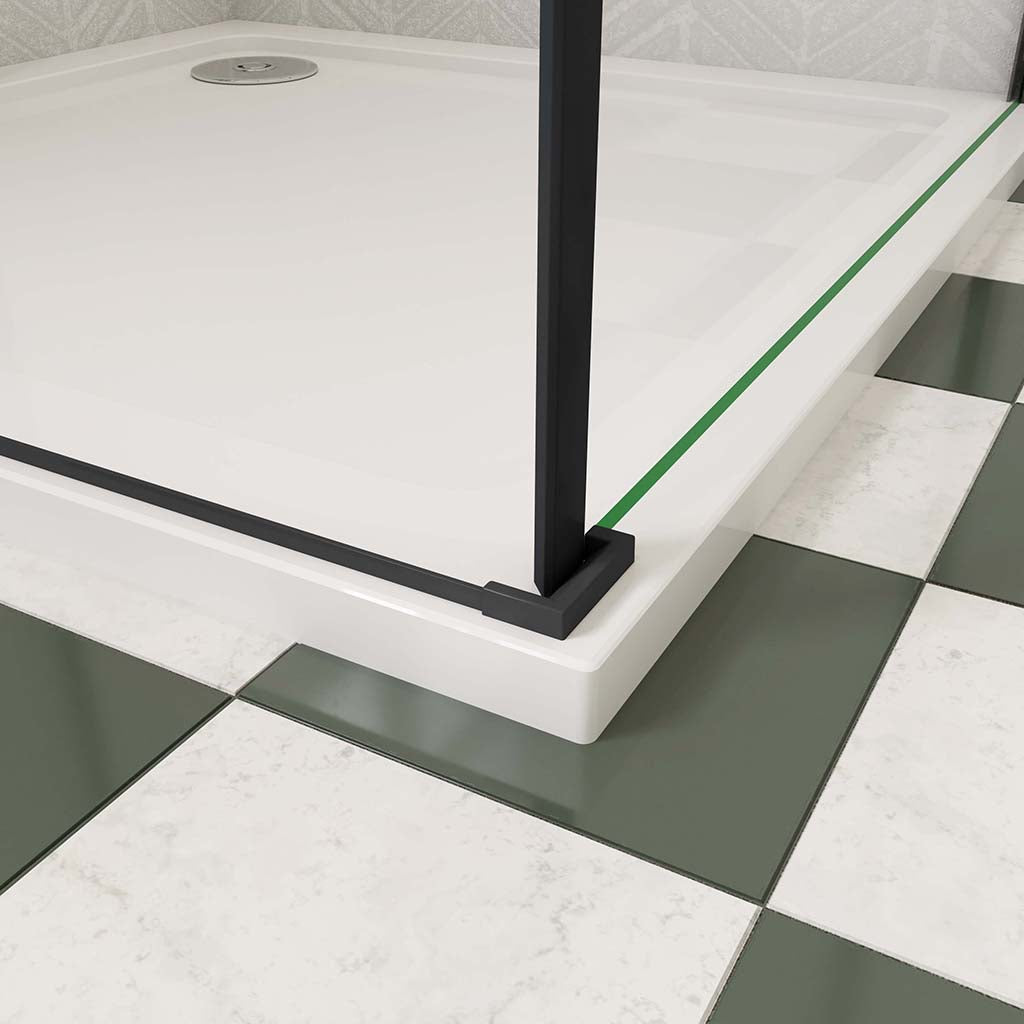 drehfalttür dusche 90x90 H195 cm dusche duschbecke badezimmer ideen