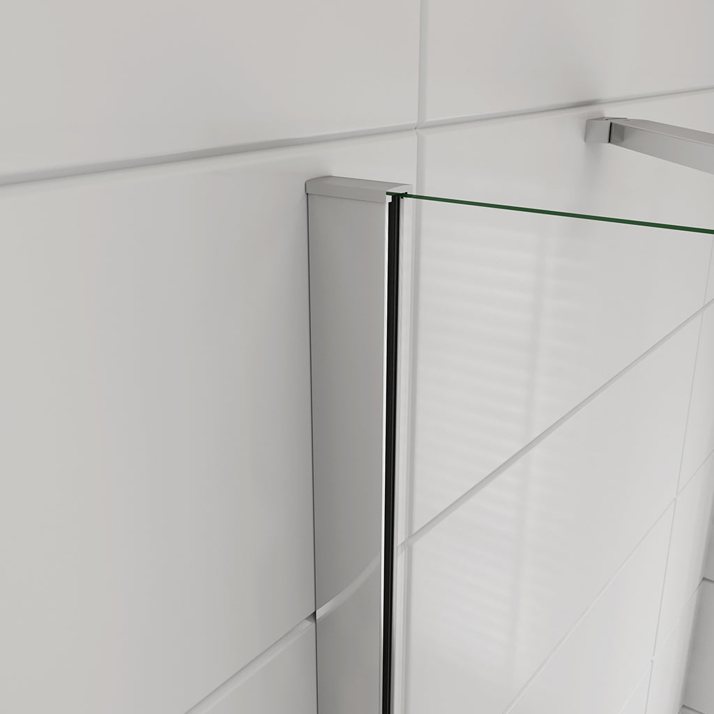 dusche schwingtür 90 H195 cm duschwanne 140X90 ablaufgarnitur badezimmer ideen