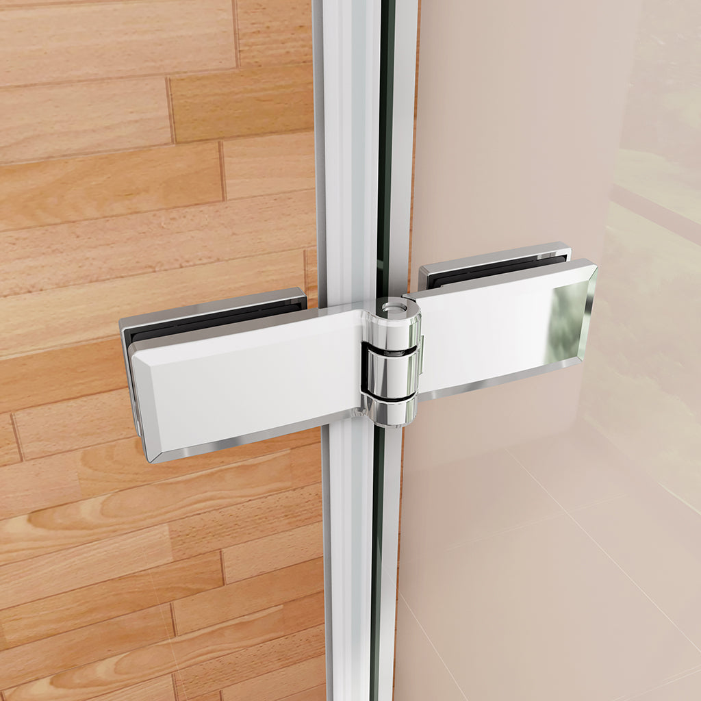 duschkabine 80x80 dusche H185 cm duschkabinen eckeinstieg ESG GLAS für badezimmer