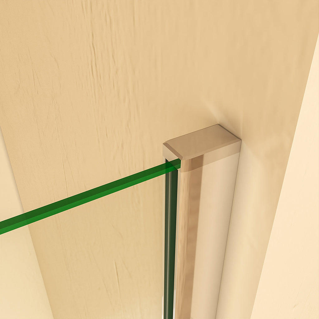 Duschwänd badewanne glas 120 H140 cm badezimmer ideen