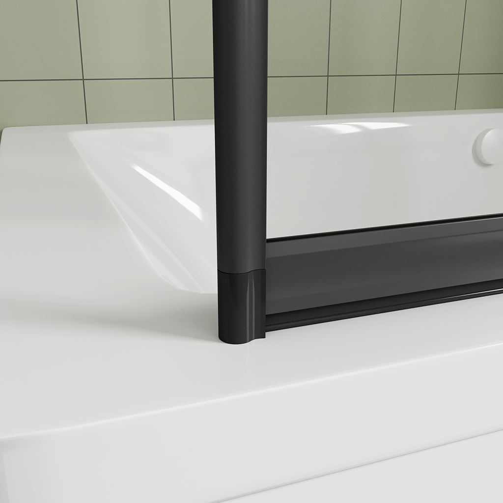 faltwande für badewannen 120 H140 cm