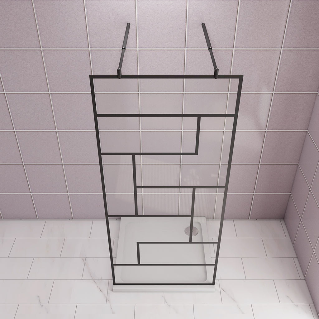 ozean 117.7 Glaswand Dusche Stabilisierungsstange W12BAF123B 2 cm