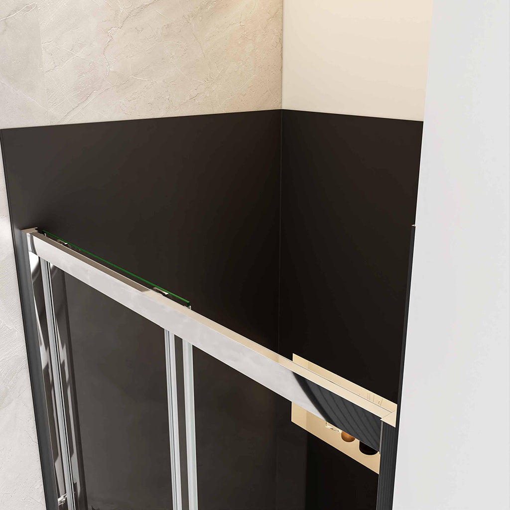 ozean schiebe duschkabine glasschiebetür 140 H190 cm für badezimmer