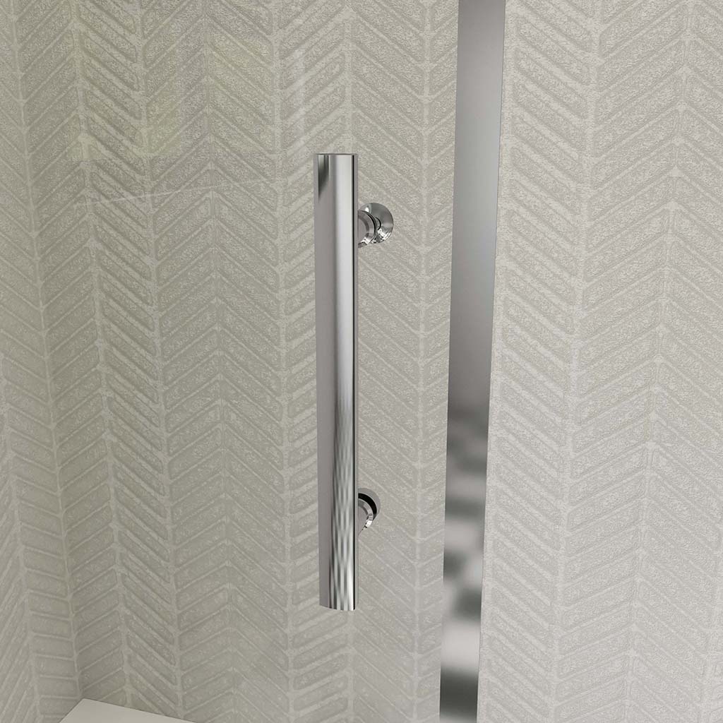 ozean walk in duschabtrennung drehtür 76 dusche H185 cm