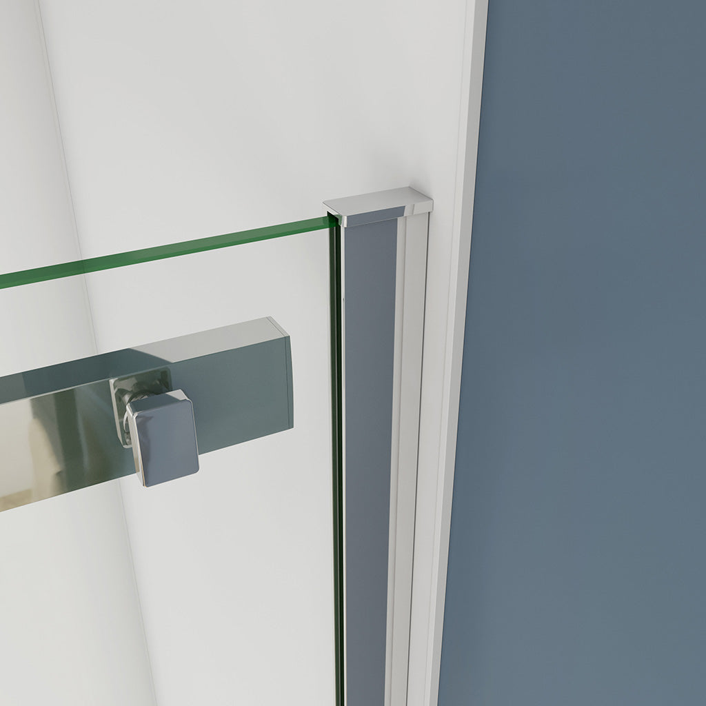 schiebe duschkabine glasschiebetür 140 H195 cm für badezimmer