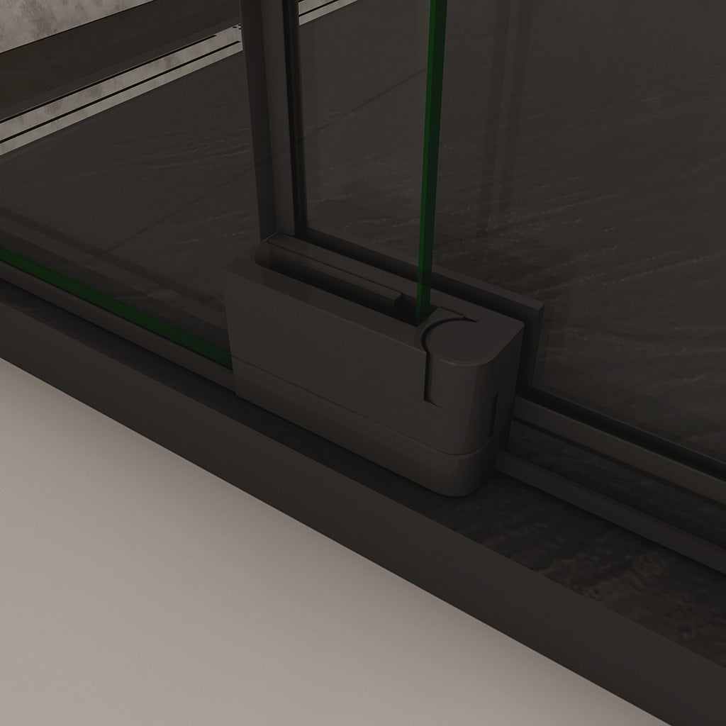 walk in duschabtrennung drehtür 116 dusche H195 cm ESG GLAS