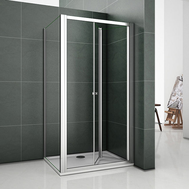 100x200cm Walk in Dusche Duschwand Duschabtrennung Echtglas 8mm NANO Glas Duschkabine