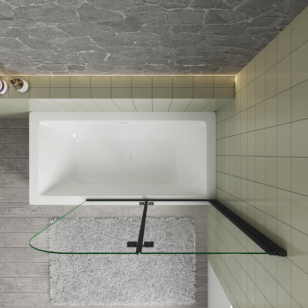 100 H 140 cm Badewannenaufsatz VS2E B badezimmer ideen