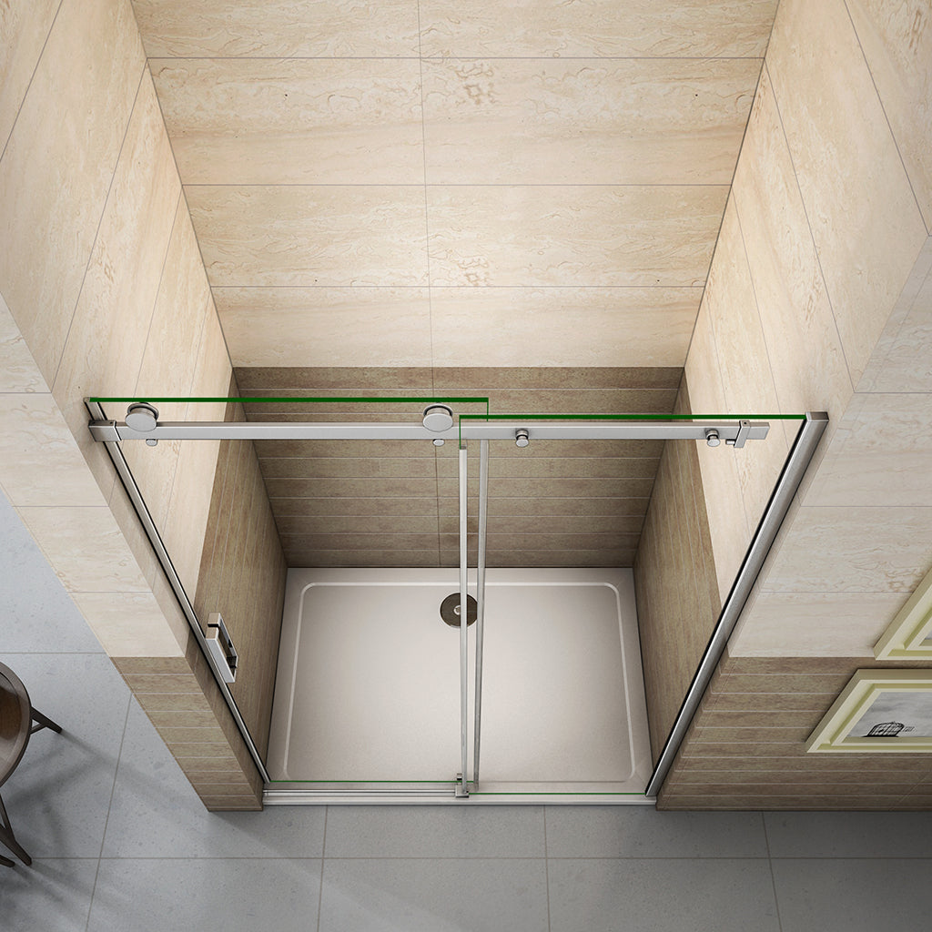 100 H.195 cm Schiebetür dusche für badezimmer