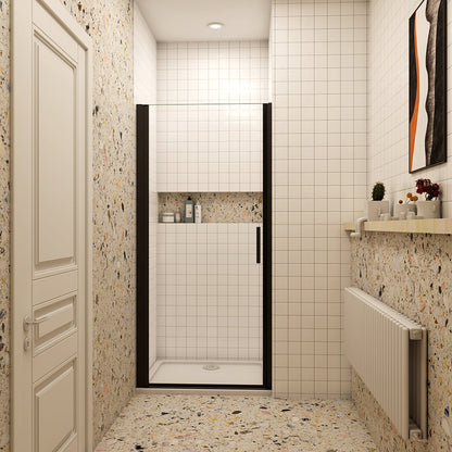 100 H 200 cm Drehtür Nischentür Duschtasse 100x90cm badezimmer ideen