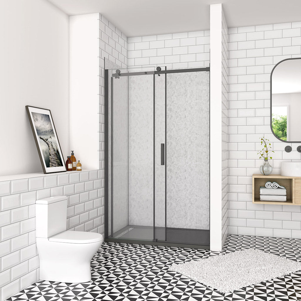 100 H 200 cm Schiebetür für badezimmer
