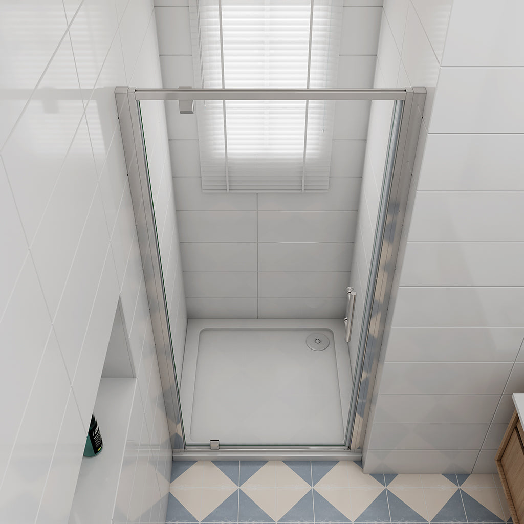 1000 H.1850 mm Drehtür Nischentür Duschtasse 1000x900mm für badezimmer