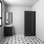 1000 H.2000 mm 10mm Walk in Duschwänd Schwarz Schutzfolie badezimmer ideen