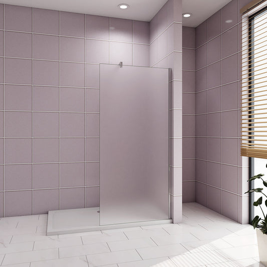 1000 H.2000 mm Glasdusche 10mm Walk in Duschwand mit Stabilisationsstange 900mm für badezimmer