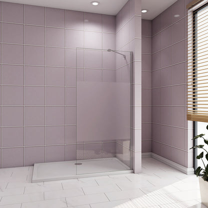 1000 H.2000 mm Walk in Duschwänd mit Stabilisationsstange 450mm badezimmer ideen