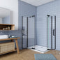 1000x1000 H.1950 mm Drehtür Eckeinstieg Duschtasse dusche für badezimmer