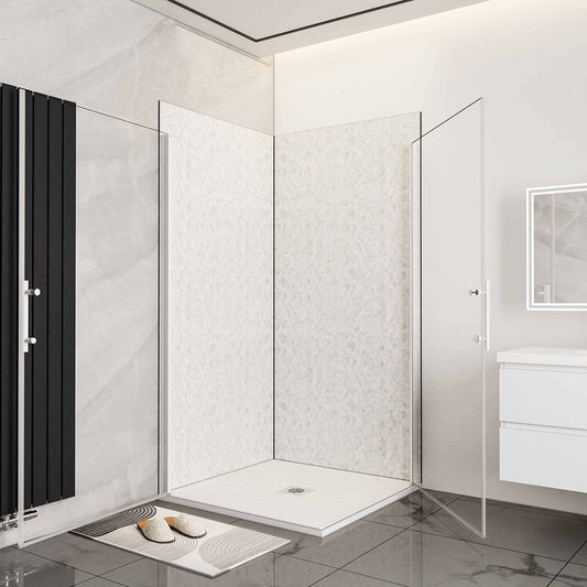 1000x700 H.1850 mm Drehtür Eckeinstieg für badezimmer