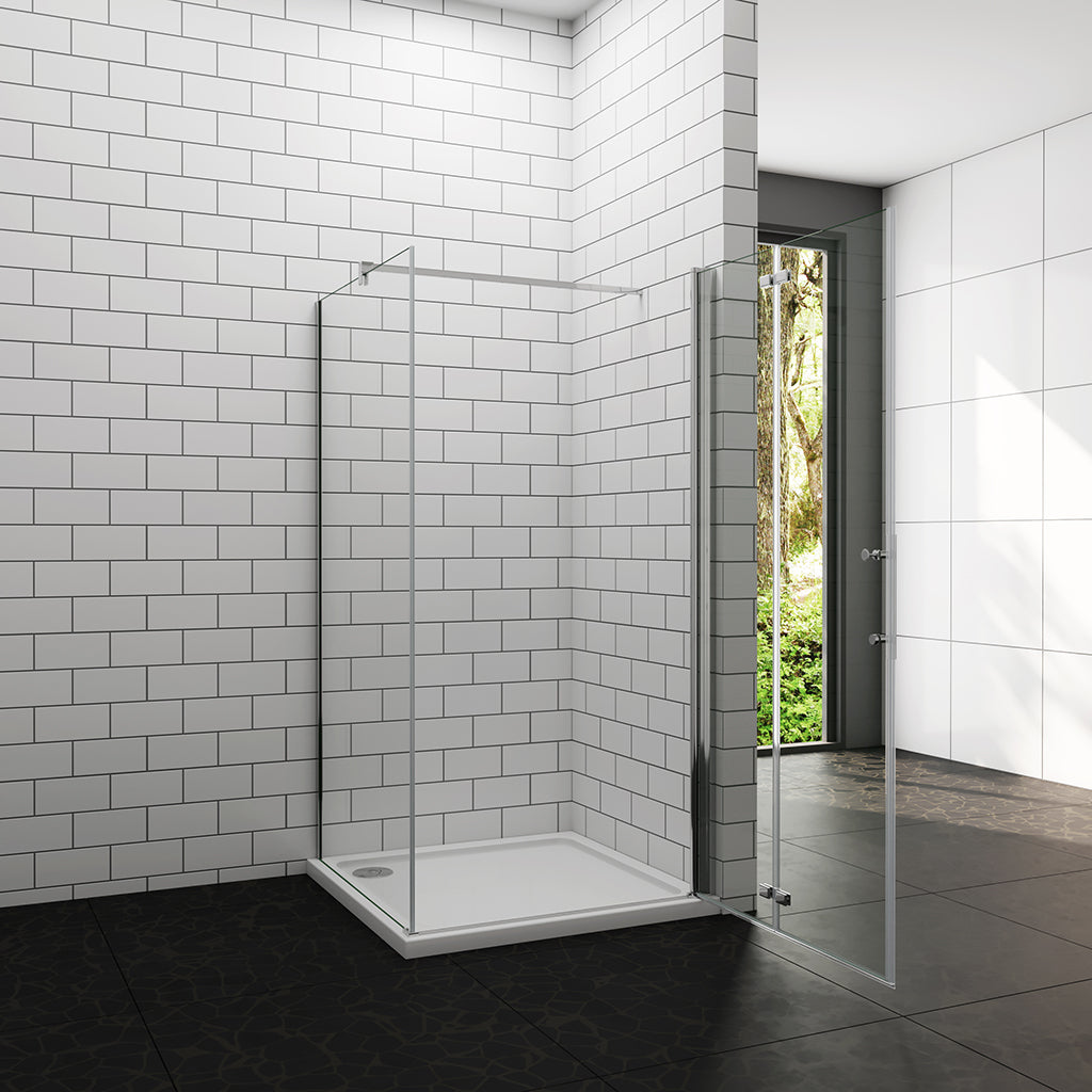 1000x800 H 1970 mm Falttür mit Seitenwand dusche für badezimmer