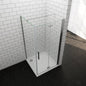 1000x800 H 1970 mm Falttür mit Seitenwand für badezimmer