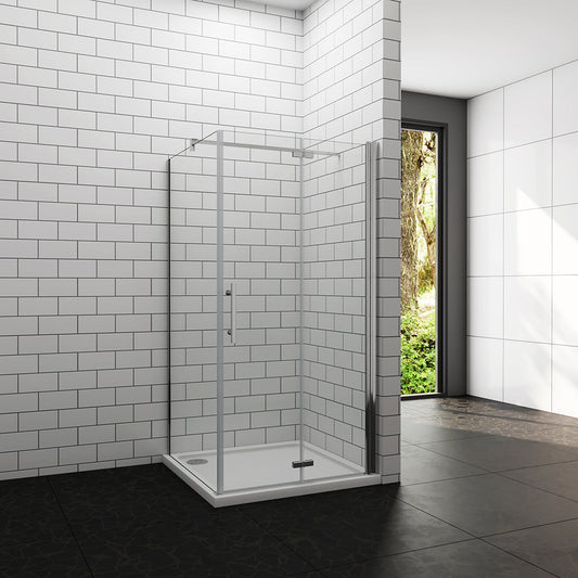 100x70 H 197 cm Falttür mit Seitenwand badezimmer ideen