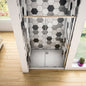 1100 H.1900 mm Schiebetür Duschtasse 1100x760mm für badezimmer