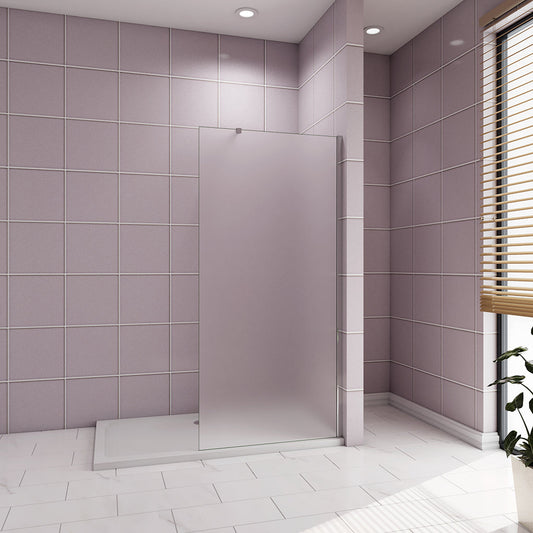 1100 H.2000 mm Glasduschwand 10mm Walk in Duschwand mit Stabilisationsstange 730-1200mm für badezimmer