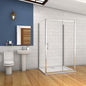 1100x900 H.1900 mm Schiebetür U-Form badezimmer ideen