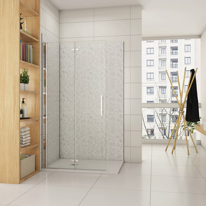 116 H.195 cm Falttür Walk in dusche