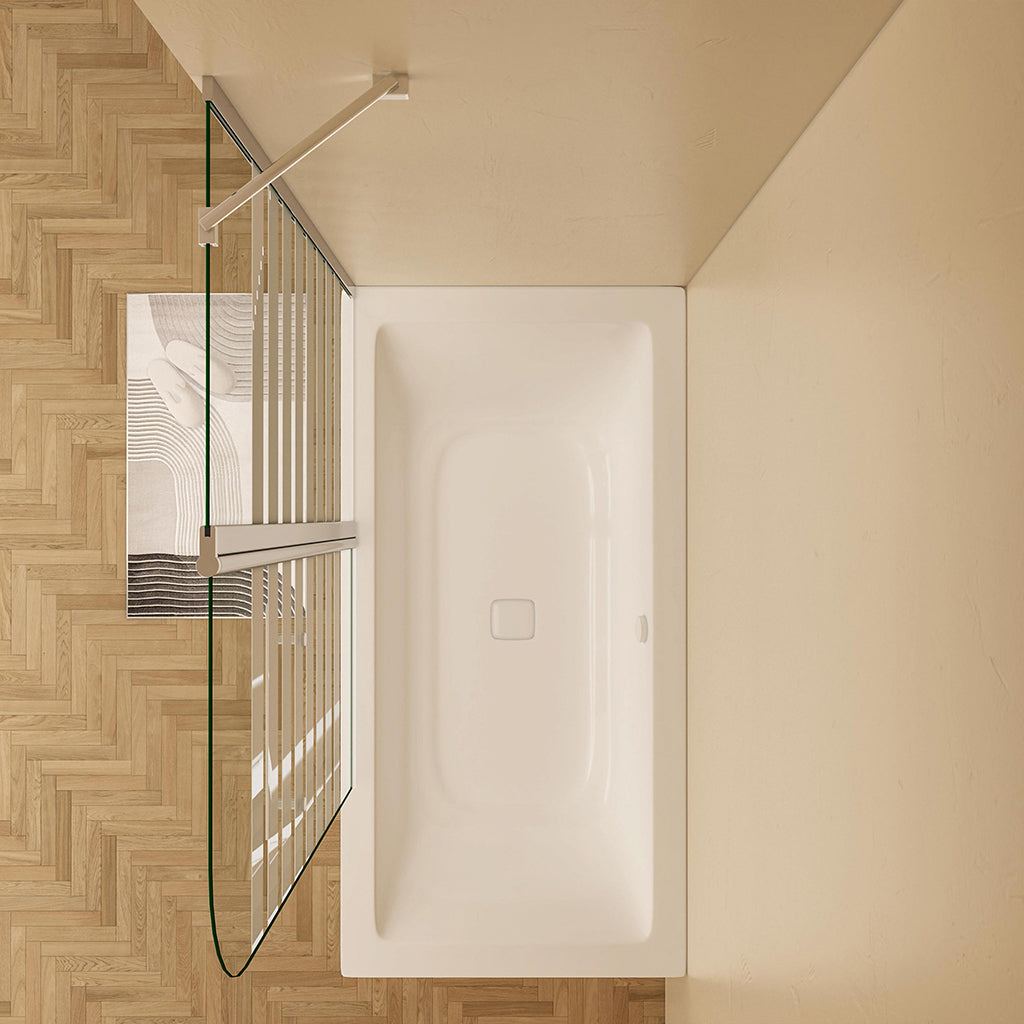 120 H 140 cm Badewannenaufsatz dusche für badezimmer