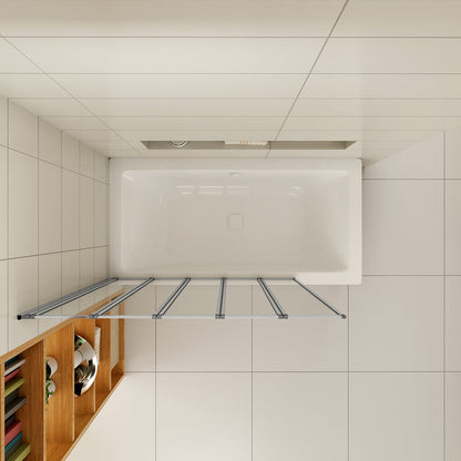 120 H 140 cm badewannenfaltwand 5 teilig