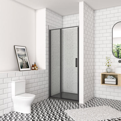 120 H.185 cm Drehtür Nischentür für badezimmer