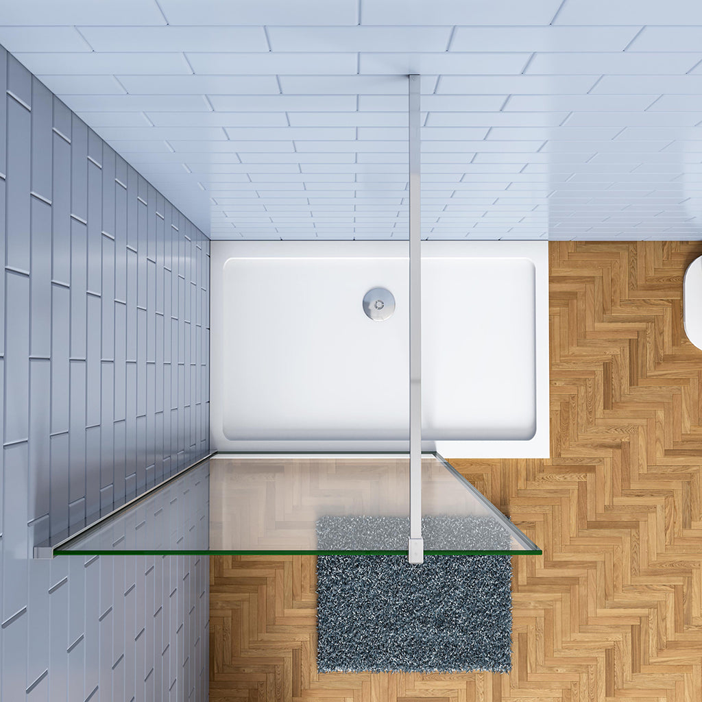 120 H.200 cm Walk In Duschabtrennung mit Stabilisationsstange 90cm für badezimmer