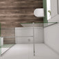 1200+900 H.2000 mm Walk In als Eckdusche mit Stabilisationsstange 730-1200mm badezimmer ideen
