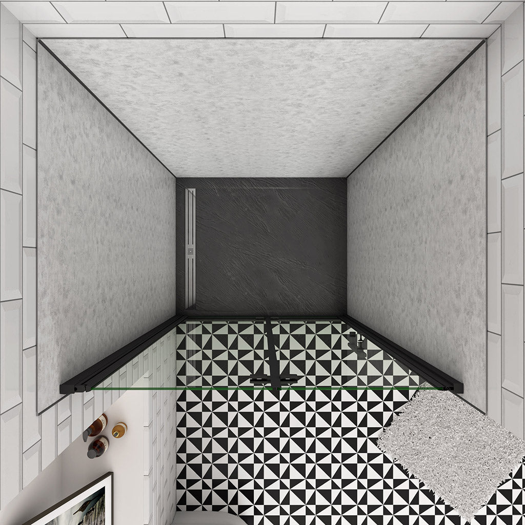 1200 H.1850 mm Falttür Nischentür für badezimmer