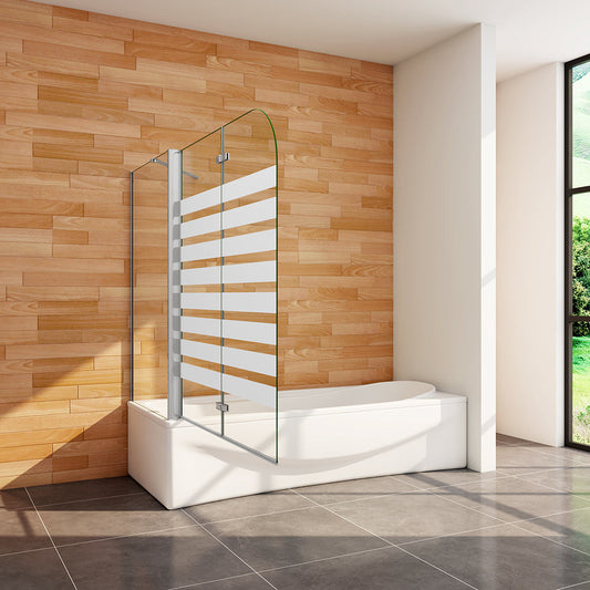 1200x700 H 1400 mm Duschabtrennung Badewannenaufsätz Seitenwand VS2EYL P