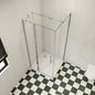 1200x800 H.1950 mm Drehtür mit Seitenwand dusche für badezimmer