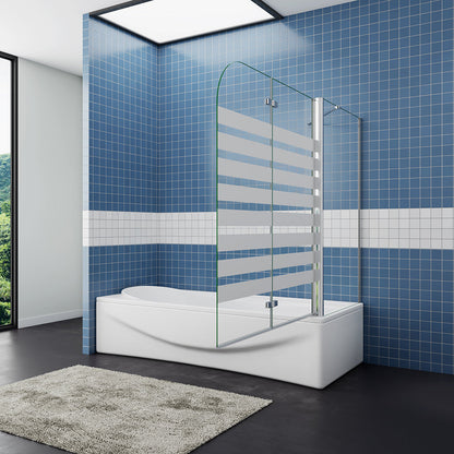 120x80 H 140 cm Duschabtrennung Badewannenaufsatz Seitenwand VS2EYR P für badezimmer